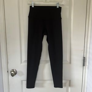 Alo Yoga 7/8 Airbrush High Waist Leggings - Black